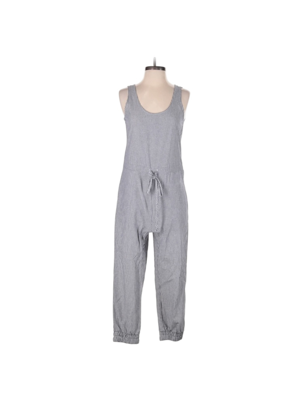 DREW STRIPED GRAY JUMPER
